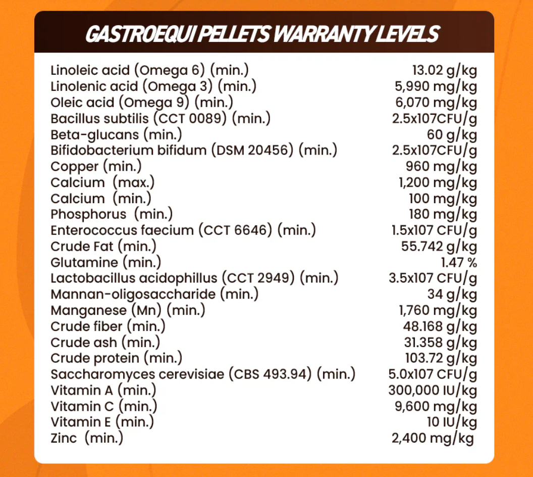 Organnact Gastroequi Pellets Horse Supplement